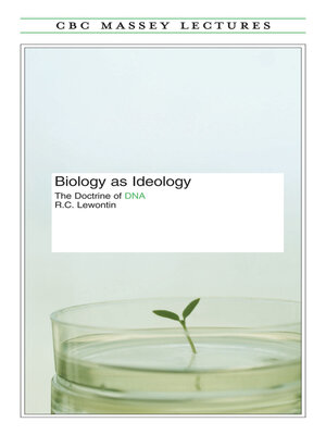 cover image of Biology As Ideology